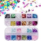 Contenido del paquete: 2 cajas, 12 compartimentos, 24 Colores para adaptarse a tus necesidades y preferencias. Perfecto para llevar en casa o de viaje.