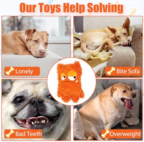 Juguete Squeaky para Perros Pequeños y Medianos, Pack 2 miniatura 7