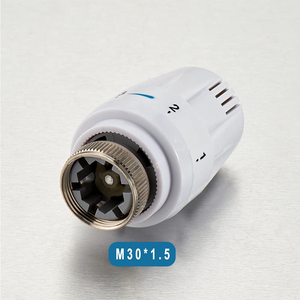 Cabezal termostático TRV radiador Rosca M30x1,5 Recambio