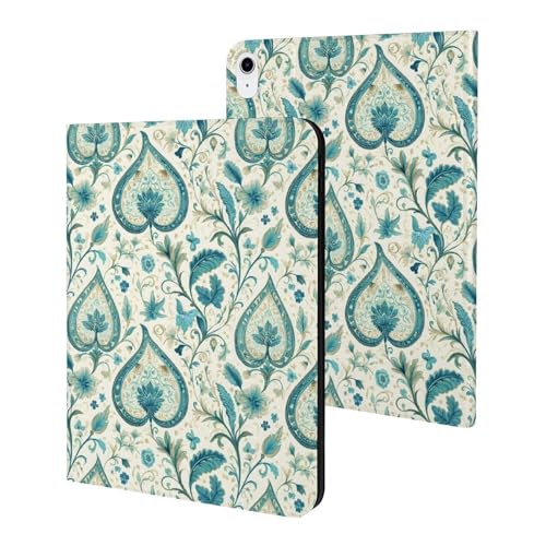 Housse iPad 10e génération 10,9 2022 et 11 2025 étui turquoise fin
