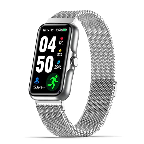 Fitness Tracker with 24/7 Continuous Heart Rate, Blood...