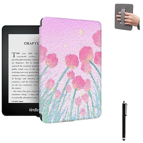 Sakenitly �J�o�[ �ɓK��Kindle Paperwhite �� 5/6/7 ���� (���f��: EY21&DP75SDI�A2012/2013/2015 �����[�X) �p�P�[�X�A�n���h�X�g���b�v�t���y�ʃP�[�X�A�X�}�[�g �I�[�g�X���[�v/�E�F�C�N