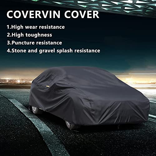 Image of Auto Hub Car Cover Compatible with Hyundai Elite i20, Dustproof, Heat Resistant, Triple Stitched, Elite i20 Car Cover- Grey Look