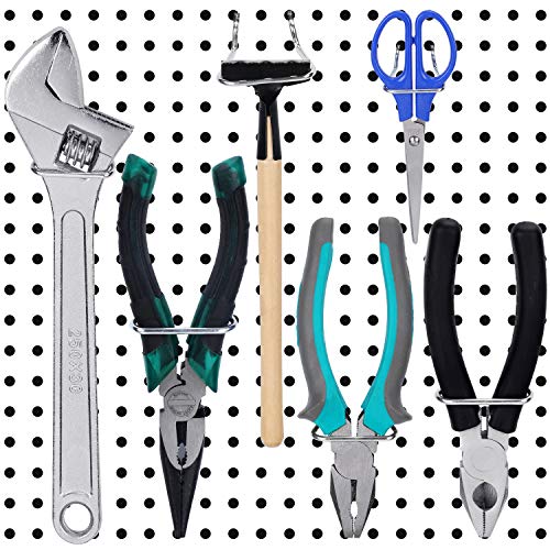 Hotop HOTOP-PLIER HOLDERS-0229 Pegboard Plier Holders, Stainless Steel Double Loop Pegboard Hooks Accessories Shelving Display Organizer Hooks thumb #6