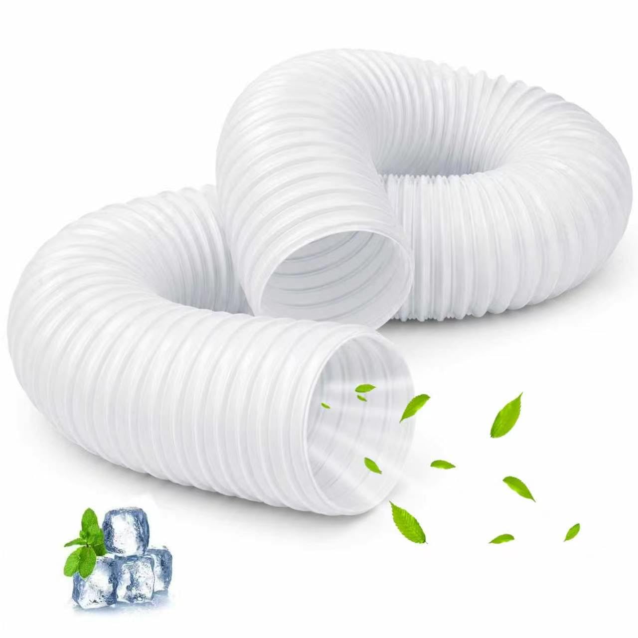 3M Tubo Scarico Climatizzatore Portatile,Estensibile Mobile Aria Condizionata Tubo,Diametro 150 mm,Flessibile In Pvc,Per Impianti Di Climatizzazione,Asciugatrici E Cappe Aspiranti