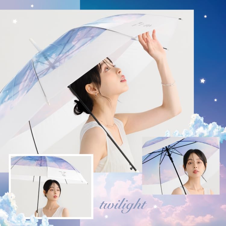 Amazon.co.jp: 【2026】Wpc. [ビニール傘]地球屋×Wpc.空色アンブレラ