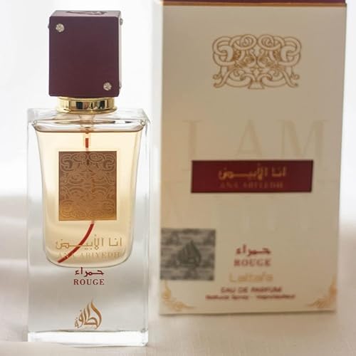 Miniatura 4 de Lattafa Perfumes Ana Abiyedh Rouge para Eau de Parfum en espray unisex, 2.0 onzas / 2.0 fl oz y Lattafa Bade'e Al Oud, Oud for Glory para Eau de