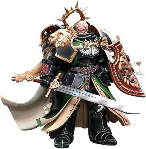JOYTOY 1/18 Action Figure Warhammer 40,000 Dark Angels Primarch Lion El'Jonson 7.12 inch Movable Model Collectible Figurine - Primarch Lion El'jonson