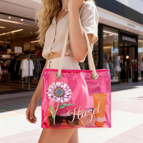 Bolso Tote Transparente Personalizado para Mujer miniatura 4