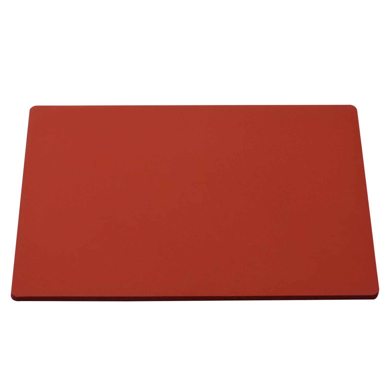 Schwammschaumplatte Rechteckiges Silikonpad 250 x 300 mm/290 380 mm, hochtemperaturbeständige rote Schaumstoffplatte, 8 Dicke, 1 Stück(290x380x8mm)
