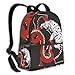 Backpack Yin Yang Dragon Tiger Fight Chinese Style Backpack Lightweight Portable Travel Bag Eco-Friendly School Bag Vivid Laptop Bag with Adjustable Strap for Traveling and Storage
