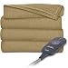 Sunbeam Heated Throw Blanket | Fleece, 3 Heat Settings, Mushroom - TRF8TS-R772-31A44
