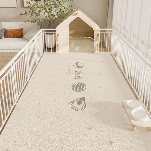 犬 カーペット 下敷きマット 拭ける フリーカット 防水シート 犬 大判 噛まない 防臭防カビ 漏れ防止 速乾 防音保温 床暖房対応 犬 滑り止めマット 防水 丸ごと洗える 繰り返し利用可能 ペット用マット 家庭/オフィス/事務所 廊下 ペット用品 (A1