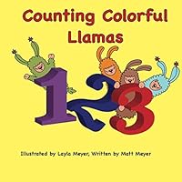 Counting Colorful Llamas 1736112988 Book Cover
