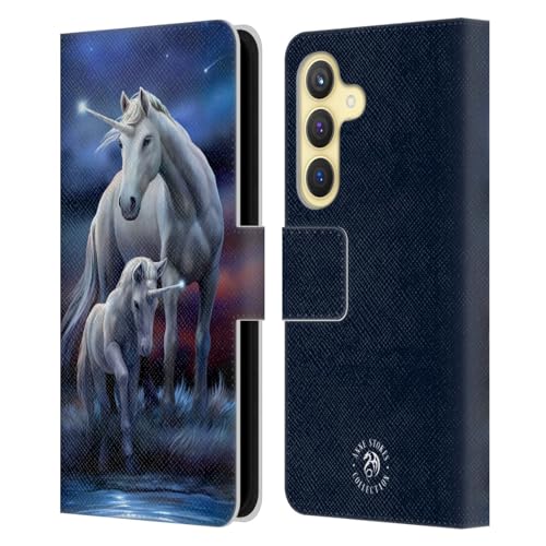 Funda cuero Samsung Galaxy S24 5G tipo libro carcasa protectora Anne Stokes Vínculo Eterno