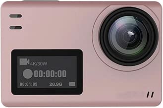 QYL Camera Dual Screen Waterproof Outdoor Sports Camera Diving And Cycling Hd Sports DV EIS Anti-shake 170 Degrees Wide Angle Portable Camera Color Pink QYL Camera Dual Screen Waterproof Outdoor Sports Camera Diving And Cycling Hd Sports DV EIS Anti-shake 170 Degrees Wide Angle Portable Camera Color Pink