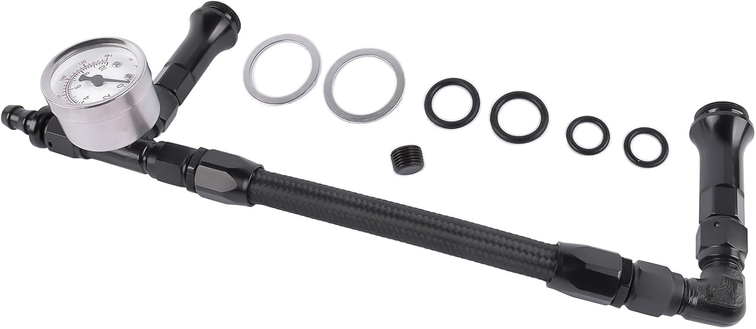 Carburetor Dual Inlet Line Kit Replacement for Holley Dominator 4150 Series 7/8"-20 thread