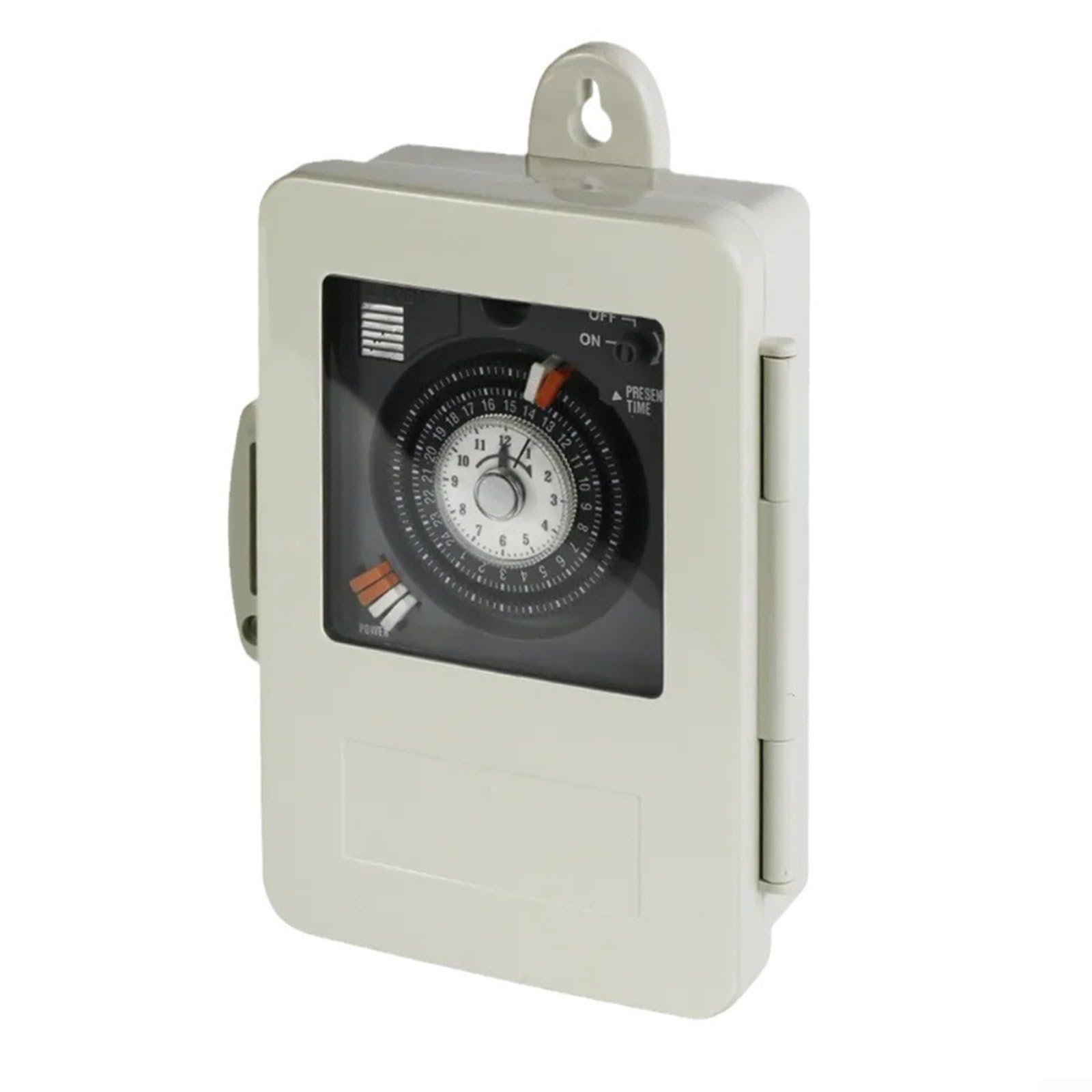 TB330 Programmierbarer Zeitschalter Mechanisch DIN-Schiene 30A 250VAC 100h Reservezeit 85-264VAC 1-Kreis