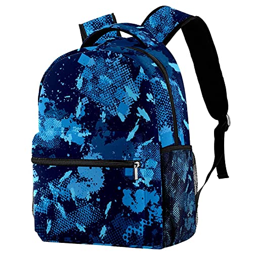 Sac à dos enfant bleu pour l'école et les sorties nature en famille