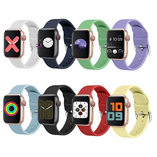 Compatible with Apple Watch Band 38mm,Apple Watch Band 40mm,Apple Watch Band 41mm,Apple Watch Band 42mm,Apple Watch Band 44mm,Apple Watch Band 45mm,Apple Watch Series 1/2/3/4/5/6/7/SE Band Wristbands