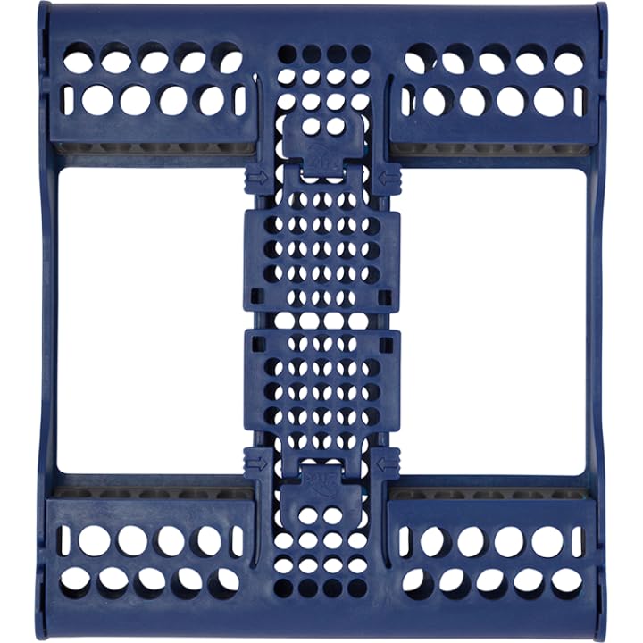 Zirc Dental 50Z930T E-Z Jett Sterilization Cassette 10-Place Midnight Blue