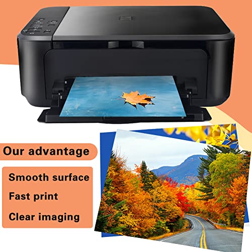 20 Sheets Photo Paper Glossy, 8 * 10 Inch Photo Paper For Printer Picture, Inkjet Printing Photo Paper 180Gsm, Suitable For Flyers, Calendars And Brochures #TOP3