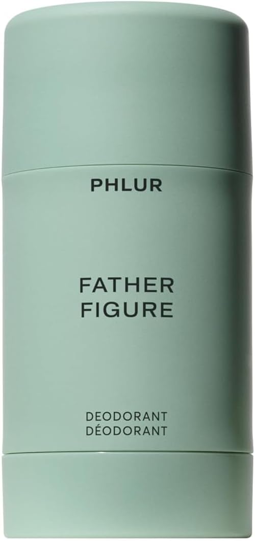 Father Figure Natural Deodorant - 48 Hour Odor Protection Baking Soda Free & Aluminum Free Deodorant - Salicylic Acid, Arrowroot Powder & Tamanu Oil - No Residue or Irritation