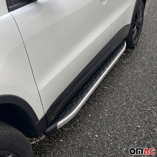 Estribos laterales OMAC para Mercedes M ML W163 1997-2005 miniatura 3