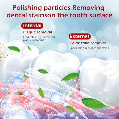 Image of SP-6 Probiotics Whitening Toothpaste - Probiotics for Teeth Whitening and Gum Health - Enamel-Safe, Fluoride-Free, Double Mint Flavor,Fresh Breath (3PCS)