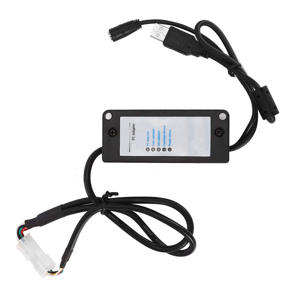 plplaaoo MDB Zahlungsgerät PC Converter Bill Acceptor Coin Collector USB -Adapter -Schnittstellenbox für Android -Motherboard und PC RS232 Anschluss ABS -Kunststoff