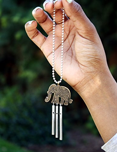 Jacob'S Musical Chimes Jacob'S Musical Car Charm, Elephant, Mini Wind Chime thumb #3