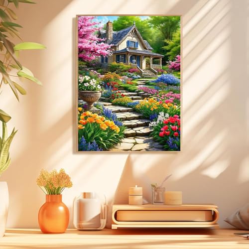 Arttoplus-Landscape-Paint-by-Numbers-Kit-for-Adults-Garden-Paint-by-Numbers-Kits-for-Adults-CanvasLandscape-Adult-Paint-by-Numbers-for-Gift-Home-Wall-Decor16x20inch