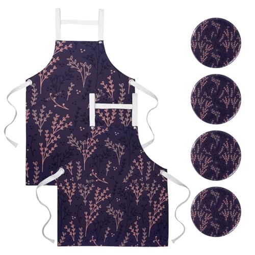 Tablier de cuisine confortable pour travailler au bar sans tacher vos vêtements