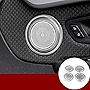 HOTRIMWORLD Stainless Steel Interior Car Door Speaker Frame Cover Trim 4pcs for BMW X2 F39 2017-2019