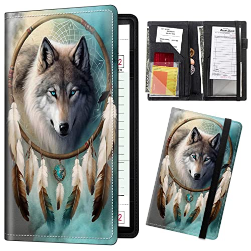 Server Books for Waitress/Waiter Book with Zipper,11 Money Pockets 9