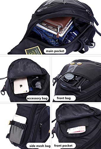 Mochila bandolera para el hombro y pecho con diseño casual para ciclismo y deporte 6