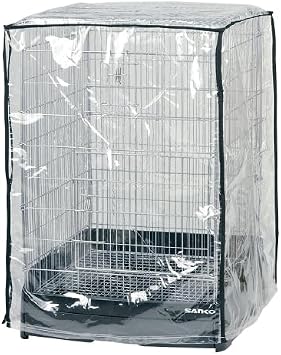 SANKO Easy Home 40 High Cage with Exclusive Cover and Sticker 3 Piece Set Sticker Design can be changed