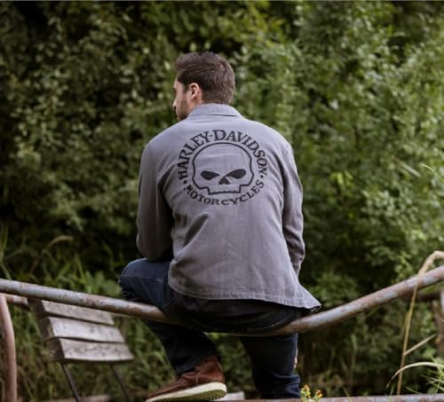 Harley-Davidson Men's Willie G Skull Casual Jacket - 97402-22VM3