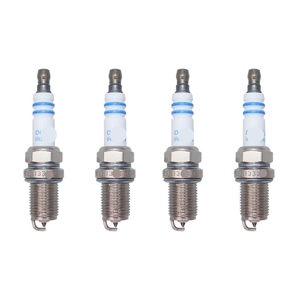bujías motor vehículo 4 bujías de iridio para generador motor coche para Bosch FR3KII332