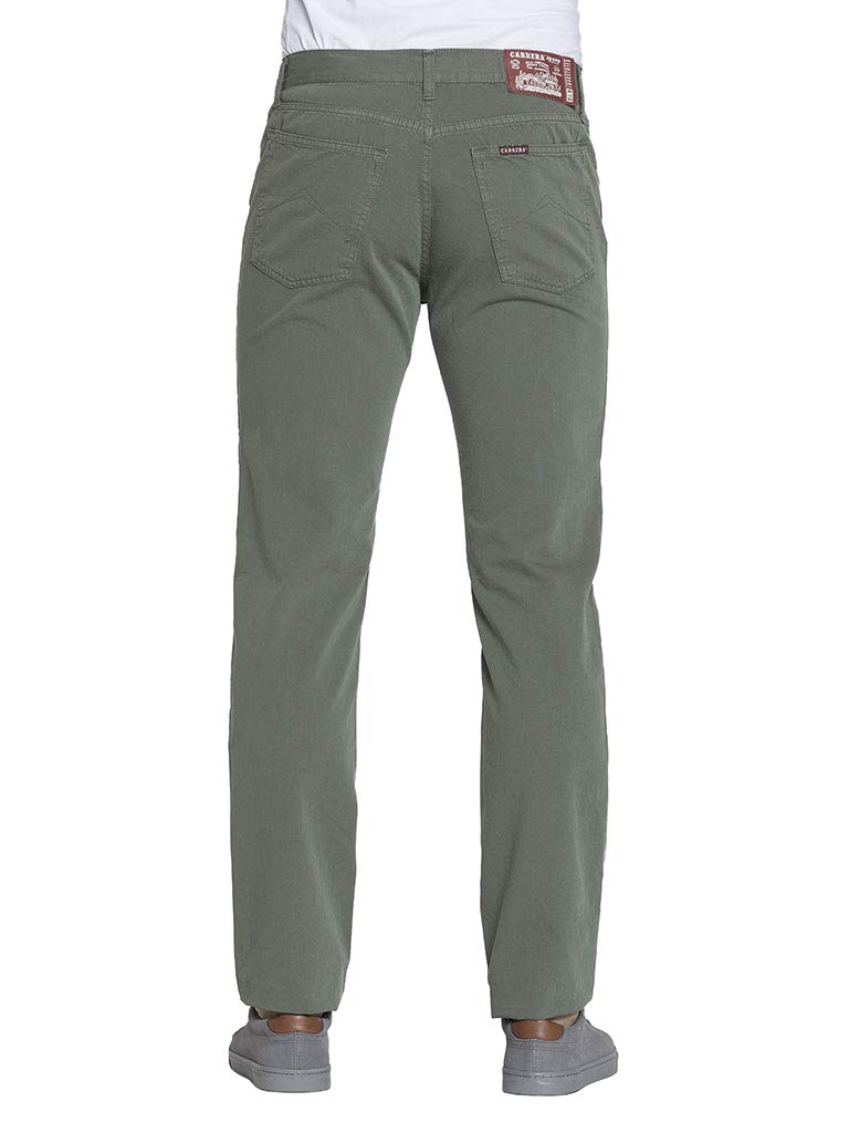 Carrera Jeans - Pantalone per Uomo, Tinta Unita, Tessuto Gabardina IT 50