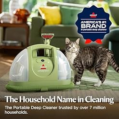 Alternative view of BISSELL Little Green Multi-Purpose Portable Carpet and Upholstery Cleaner, Car and Auto Detailer, with Exclusive Specialty Tools, Green, 1400B