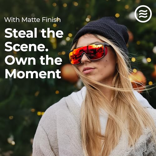 NEVEN Daywalkers Polarized Sunglasses for Men - Sleek, UV Protection Side Shield Sunglasses - Club Shades for Men & Women4