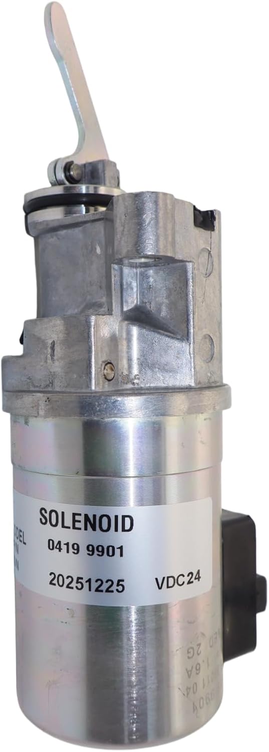 24V Fuel Shutdown Solenoid Valve 4198948 Fits for Deutz 1012 2012 BF6M2012 BF4M2012 Engine