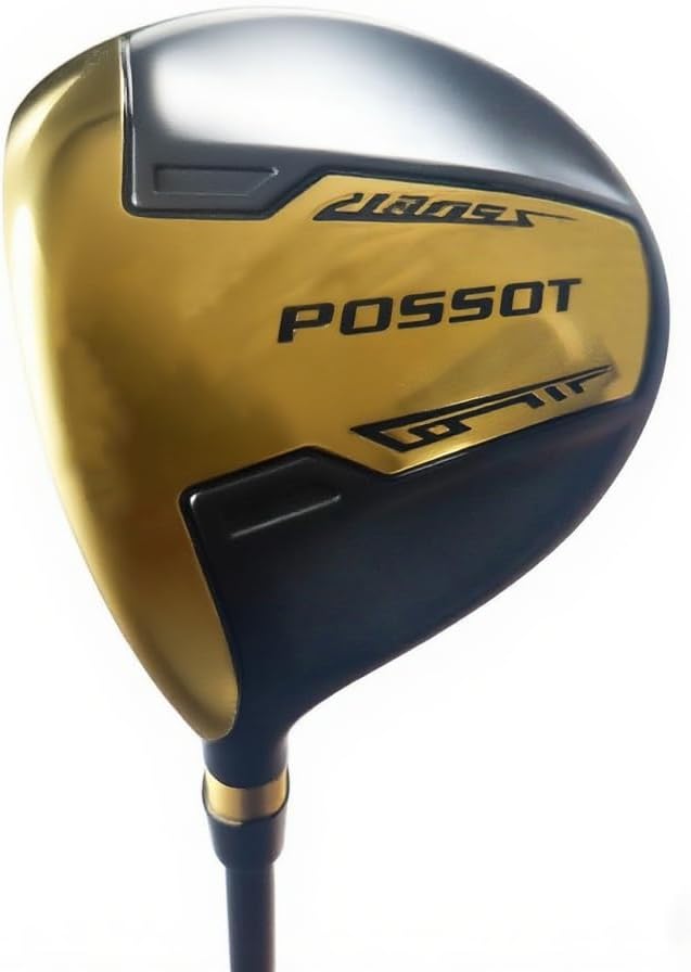 Left Handed Golf Driver for Men - Titanium Alloy Head & Carbon Fiber Shaft, High MOI Forgiveness for Extra Distance, Professional 460cc Driver for Beginner & Senior Golfers