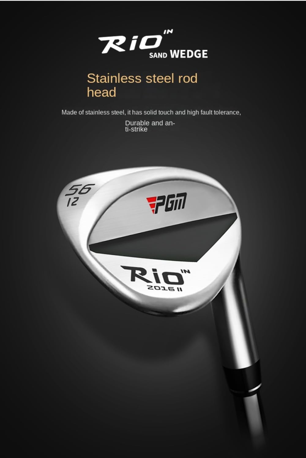 Golf Sand Wedge - 52/56/60 Degree Golf Wedges for Adult, Perfect Golf Club Wedge for Bunkers and Short Game