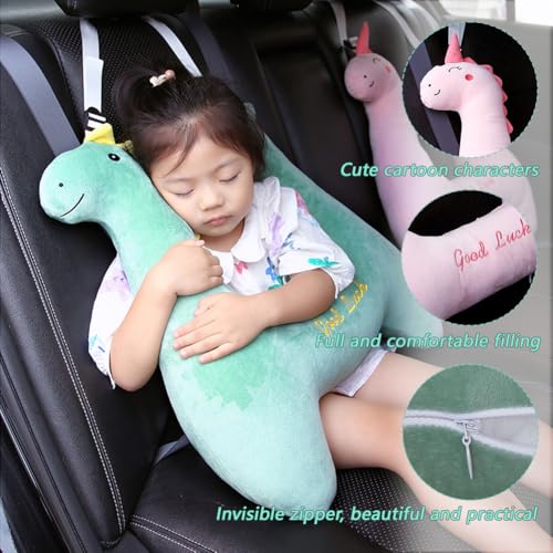 Almohada para niños de viaje con forma H y material terciopelo miniatura 3