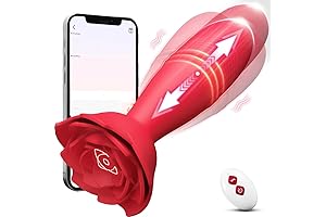 Thrusting Rose Anal Vibrator