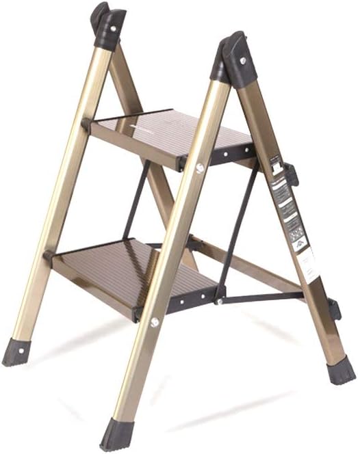 Tools & Home Improvement Practical Two Step/Three Step One-Sided Ladder,Dual Use Stepladders Flower Shop Stepladders/Stool/Leisure Stool Shoe Rack Strong (Size : 47.54964cm)