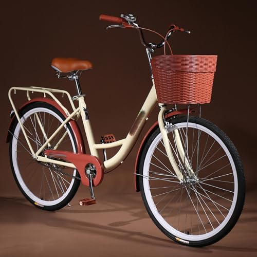 ORNDYDM Fahrrad 24 Zoll mädchen,mädchen Fahrrad 26 Zoll,7-Gang-Schaltung...