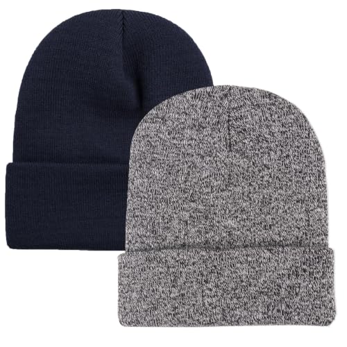 Image of ZOORON Beanie for Men Women Slouchy Winter Beanie Hats Cuffed Skull Caps